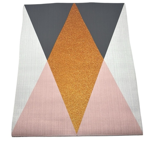 Set of 4 Unframed Abstract Geometric Canvas Prints - Modern Wall Art 16x20 in - Picture 6 of 13